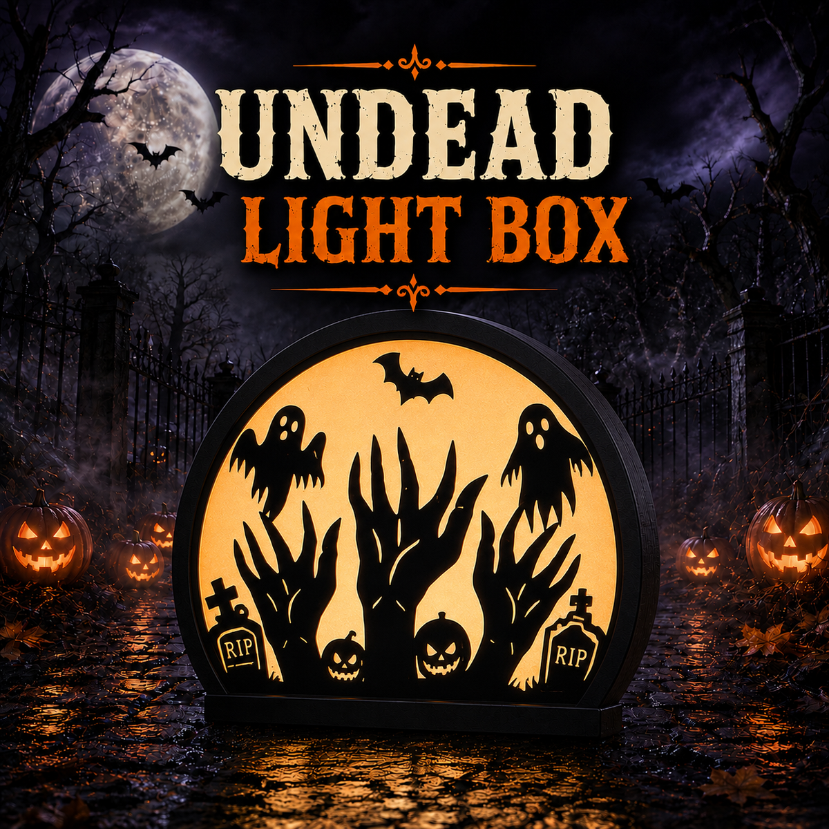 Halloween Light Box Collection | A Little Fright, A Lot of Light