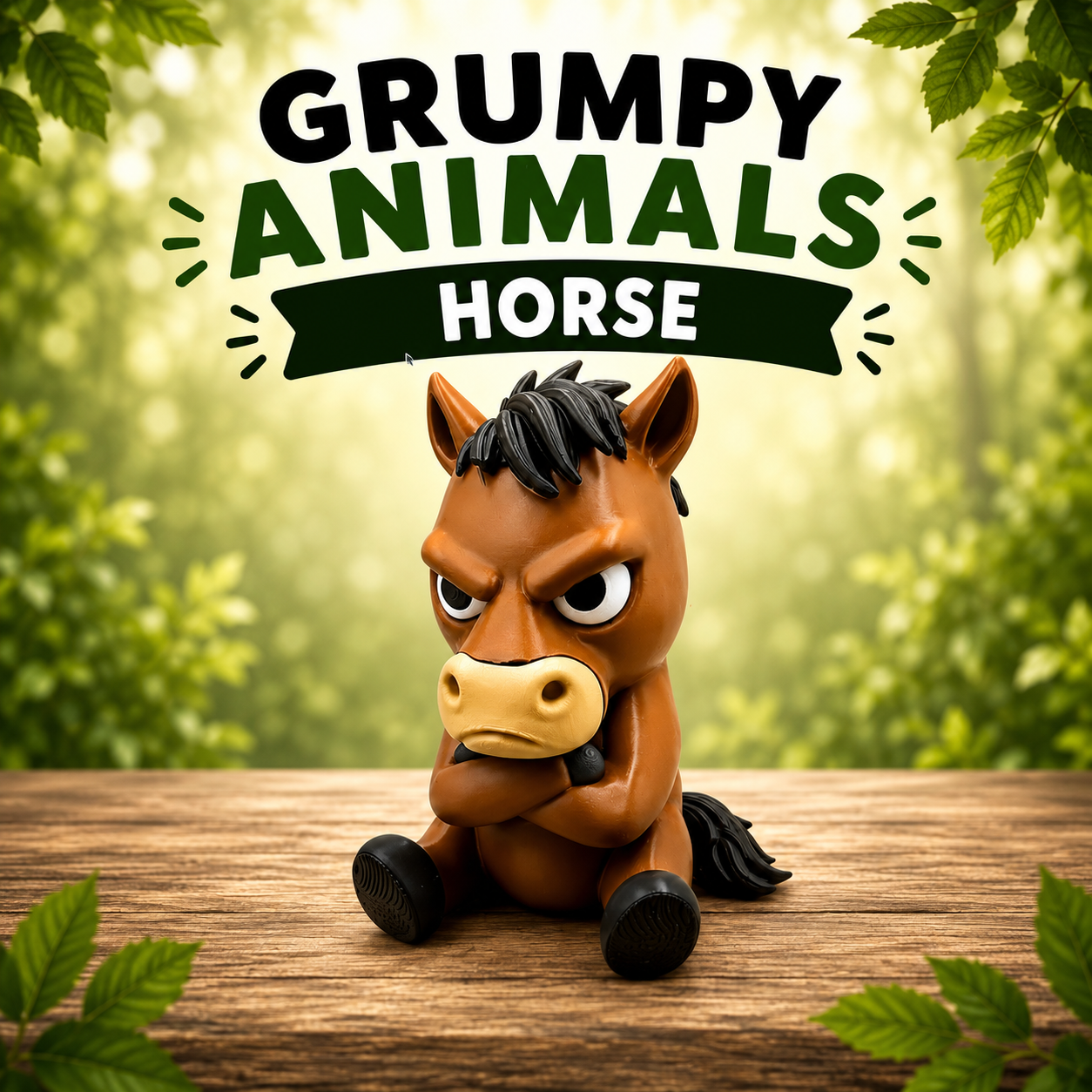 Grumpy Animals – Horse