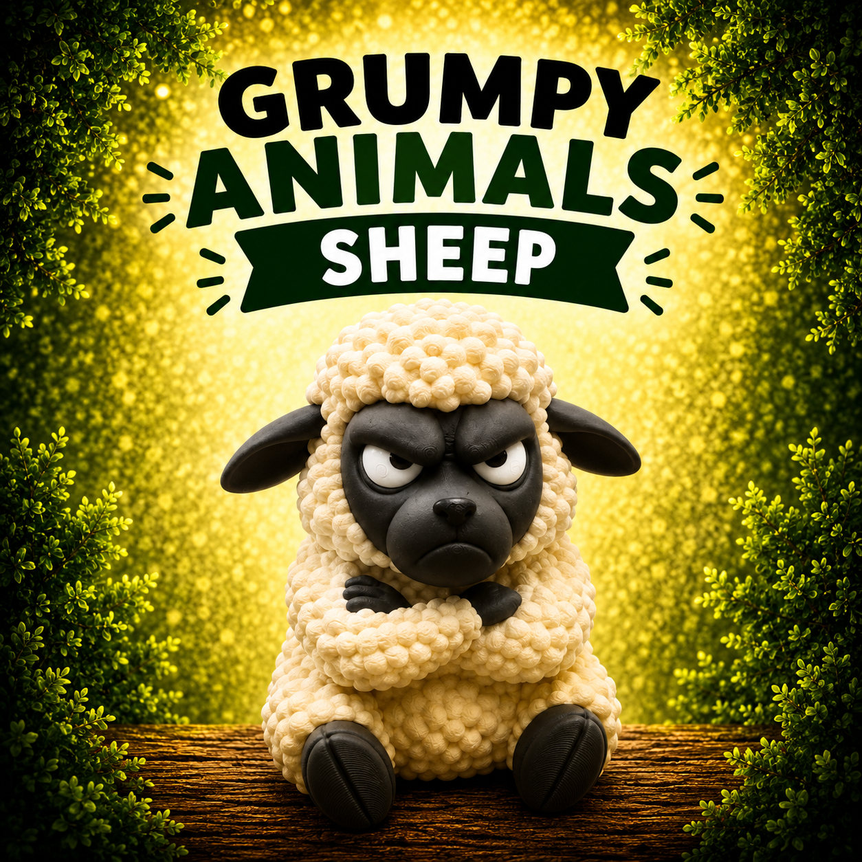 Grumpy Animals – Sheep