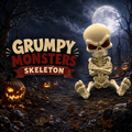 Grumpy Monsters Skeleton – Halloween Décor