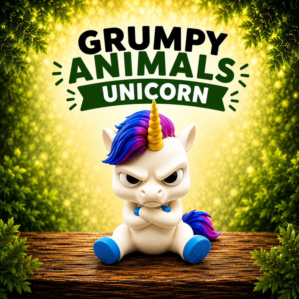 Grumpy Animals – Unicorn