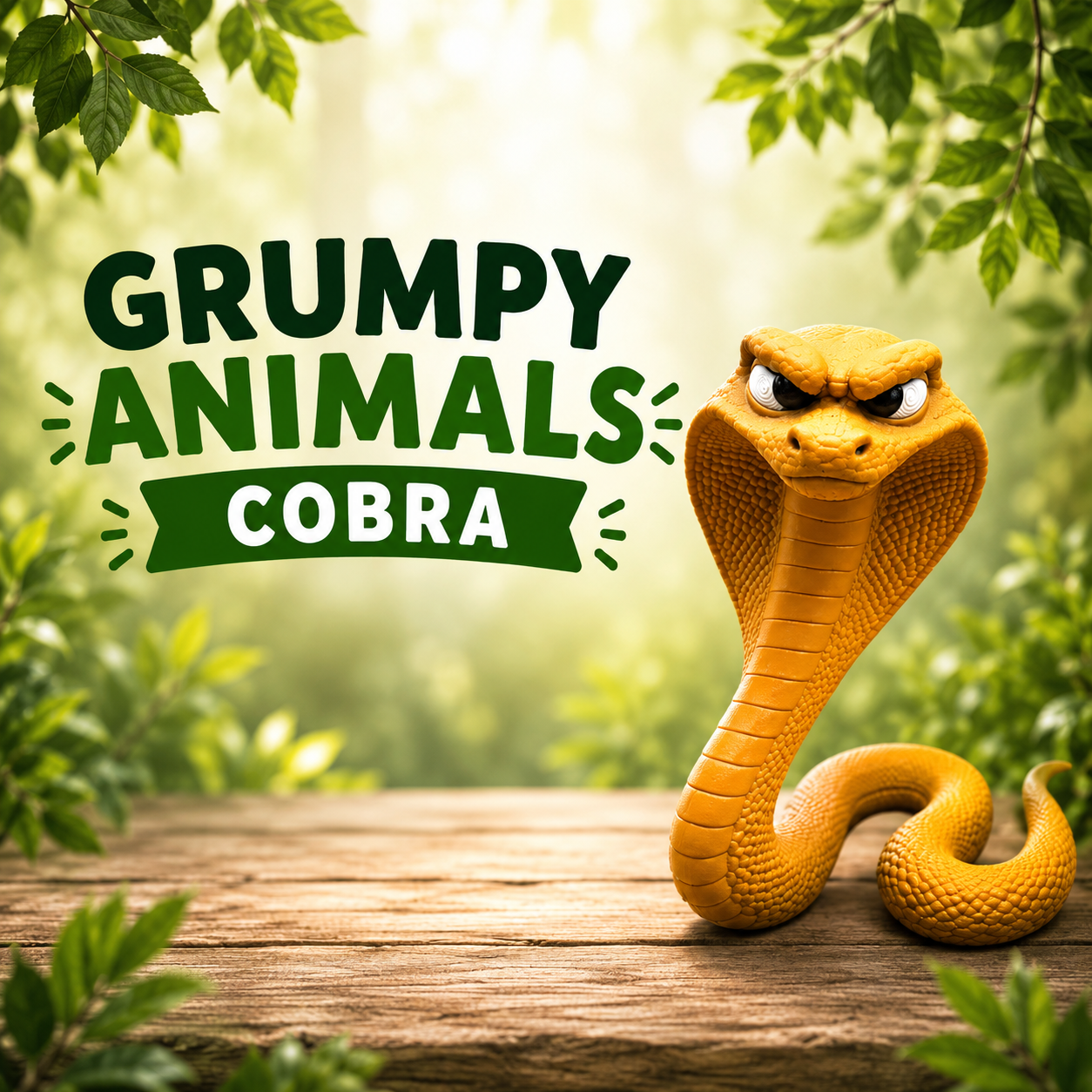 Grumpy Animals – Cobra