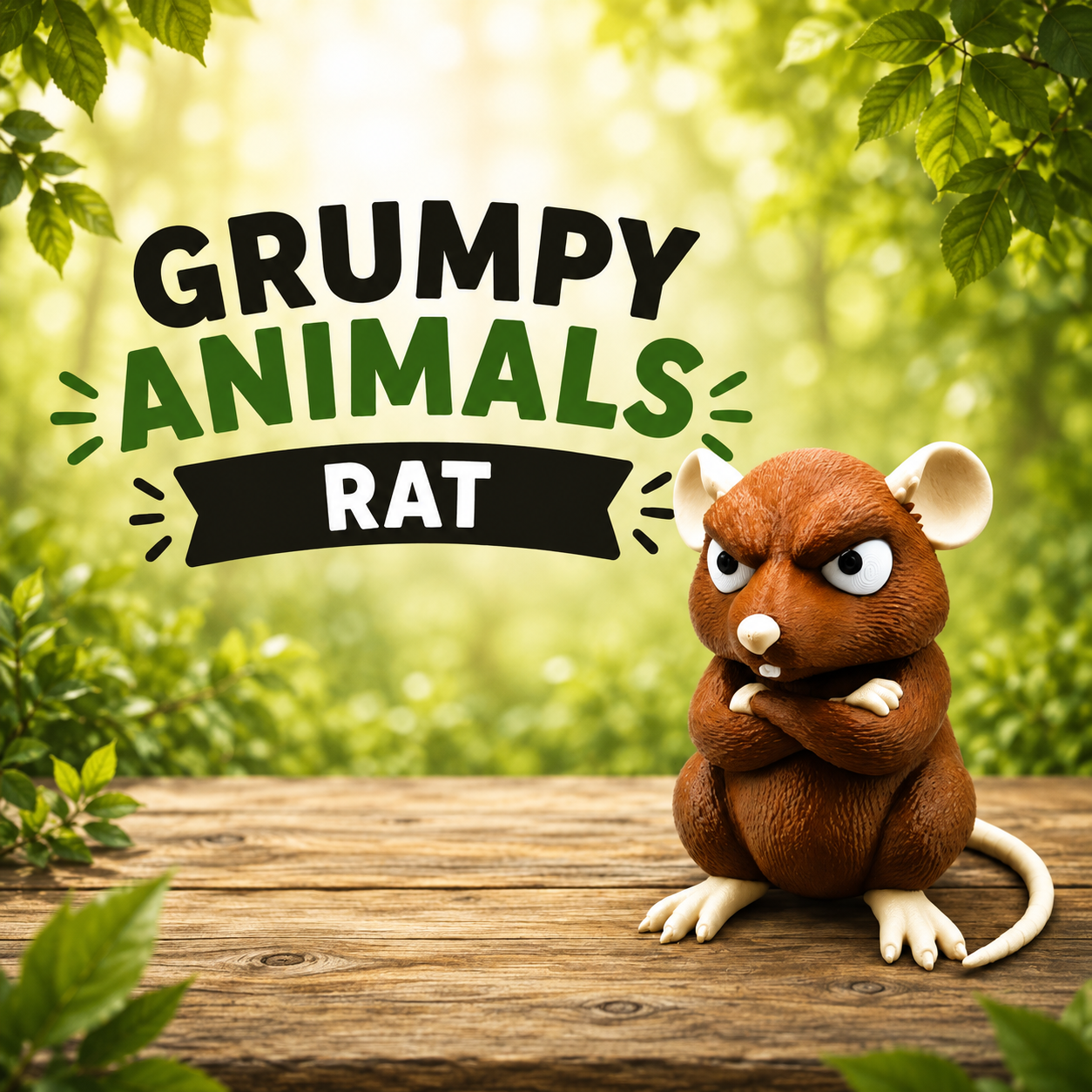 Grumpy Animals – Rat