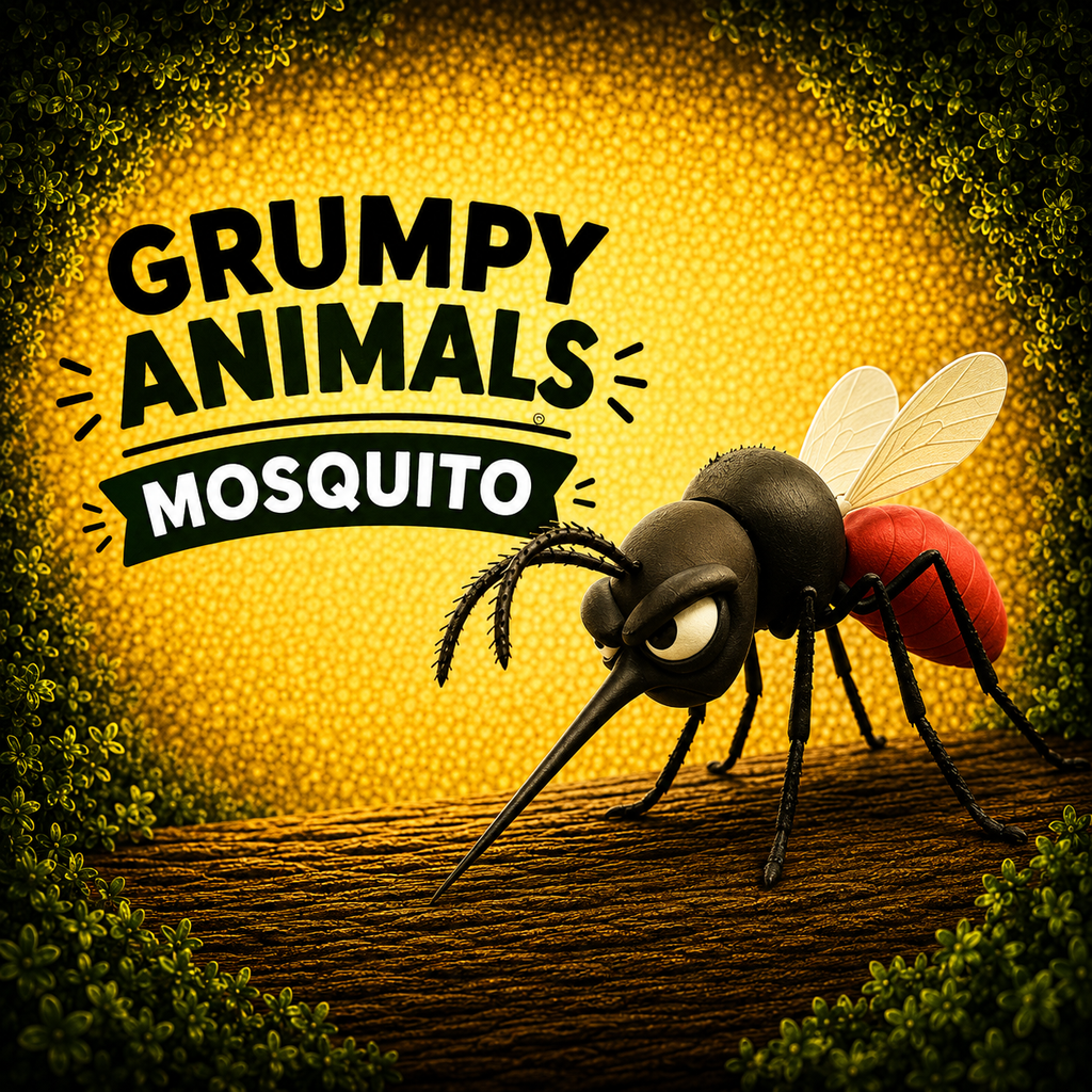 Grumpy Mosquito – Grumpy Animals Collection