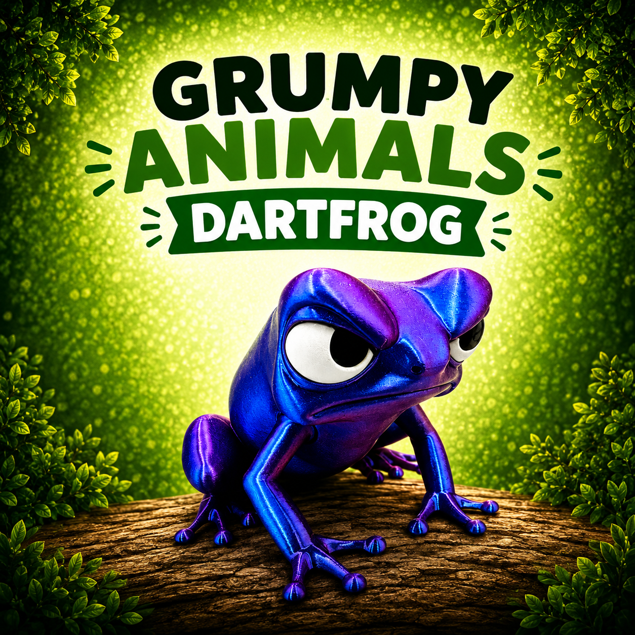 Grumpy Animals – Dart Frog