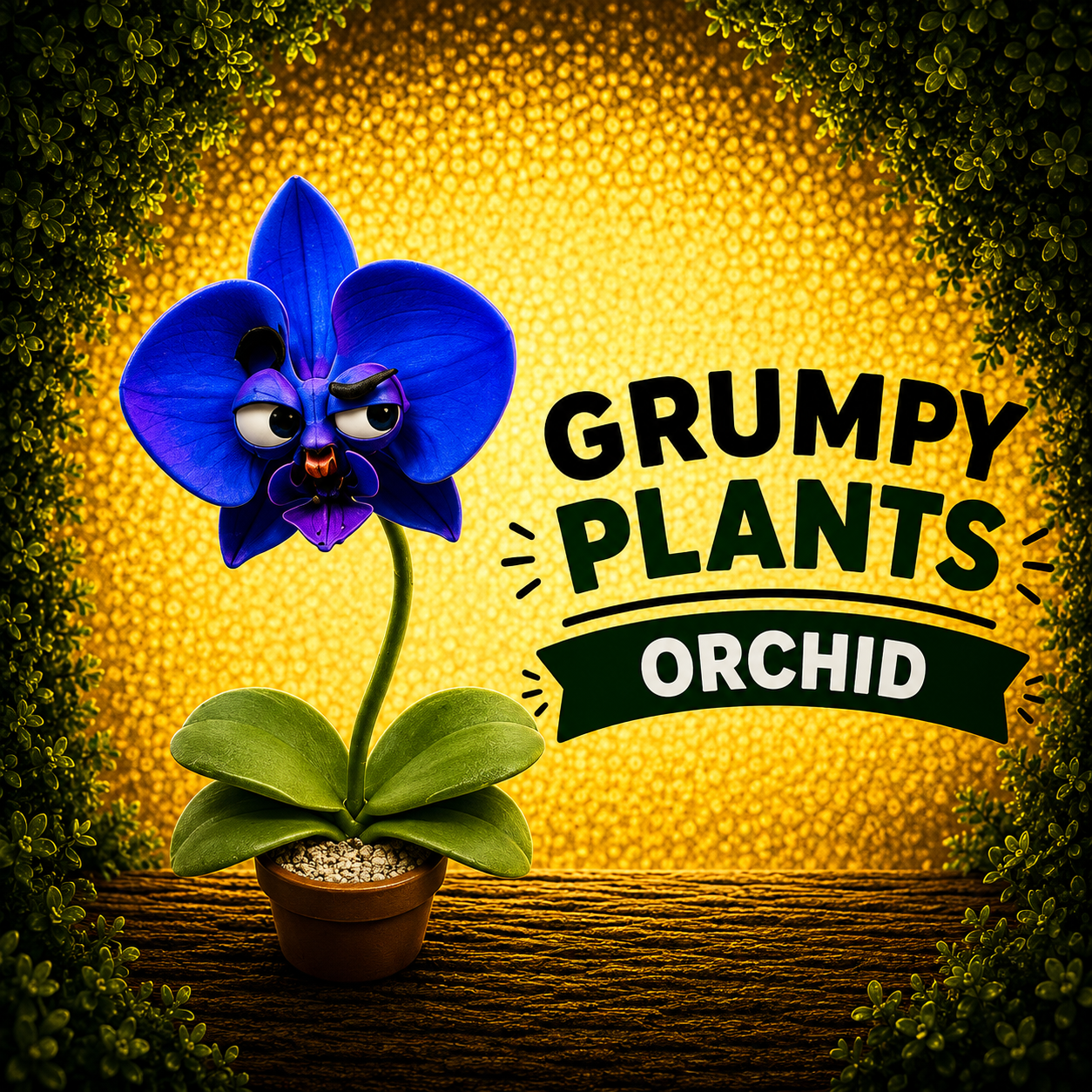 Grumpy Orchid – Grumpy Plants Collection
