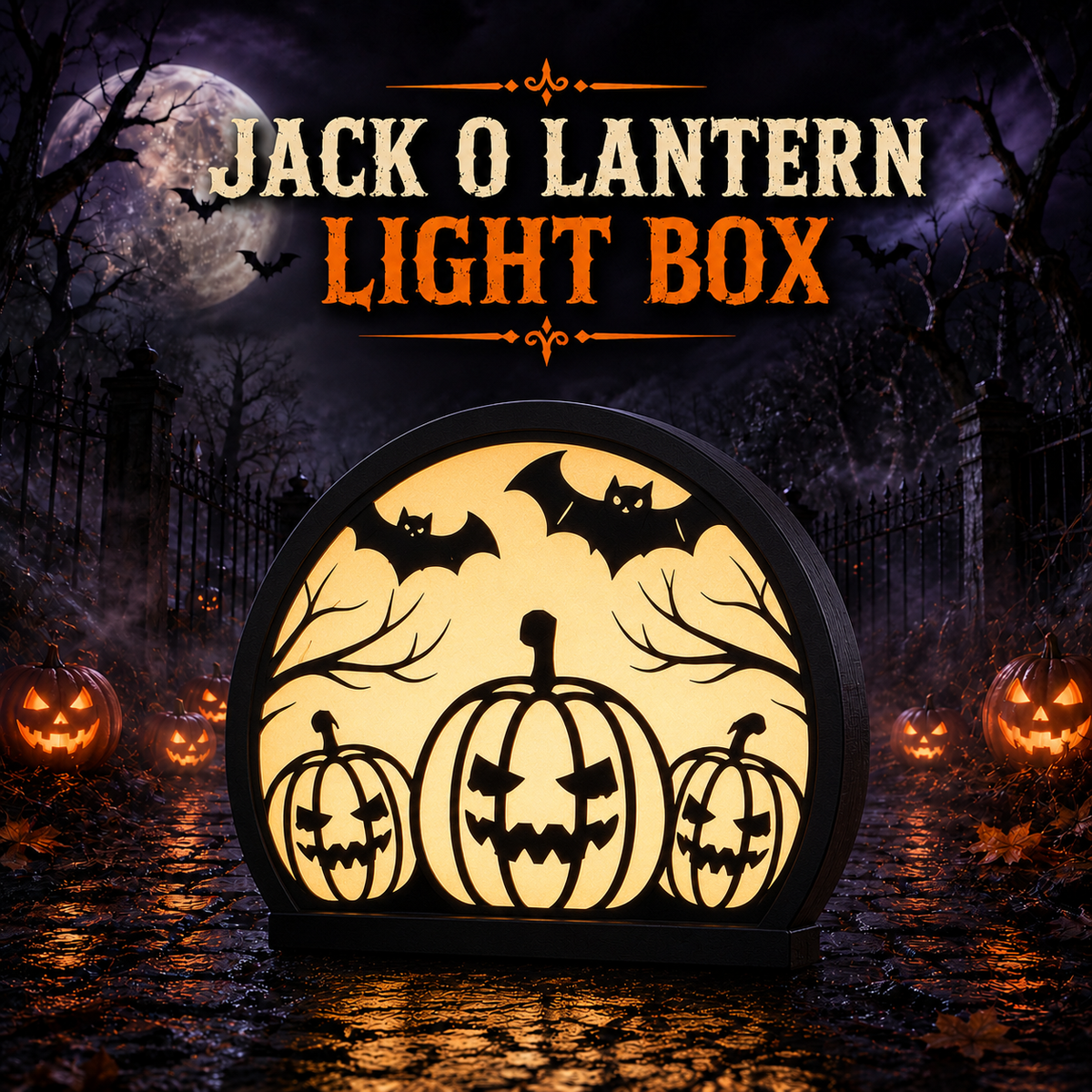 Halloween Light Box Collection | A Little Fright, A Lot of Light