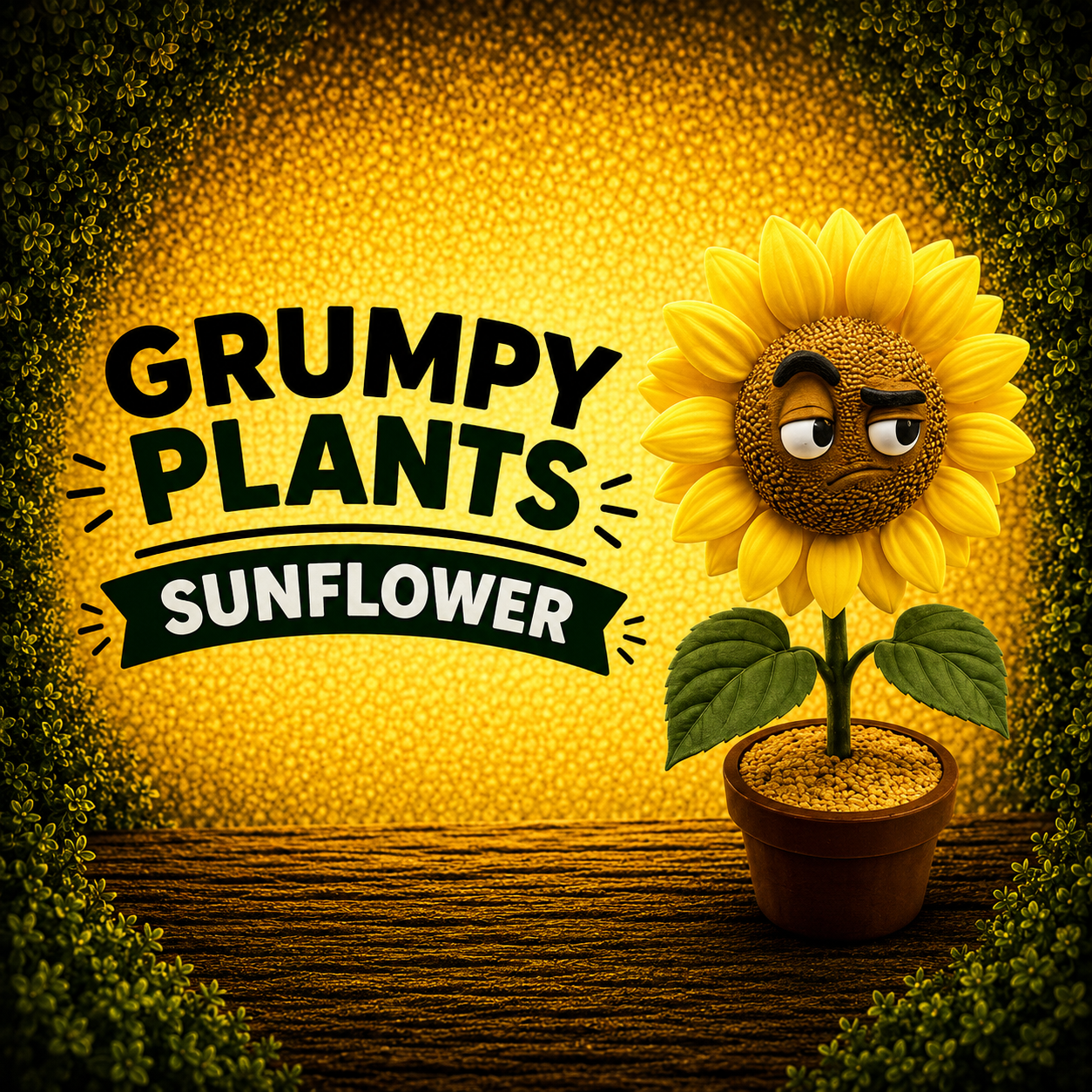 Grumpy Sunflower – Grumpy Plants Collection