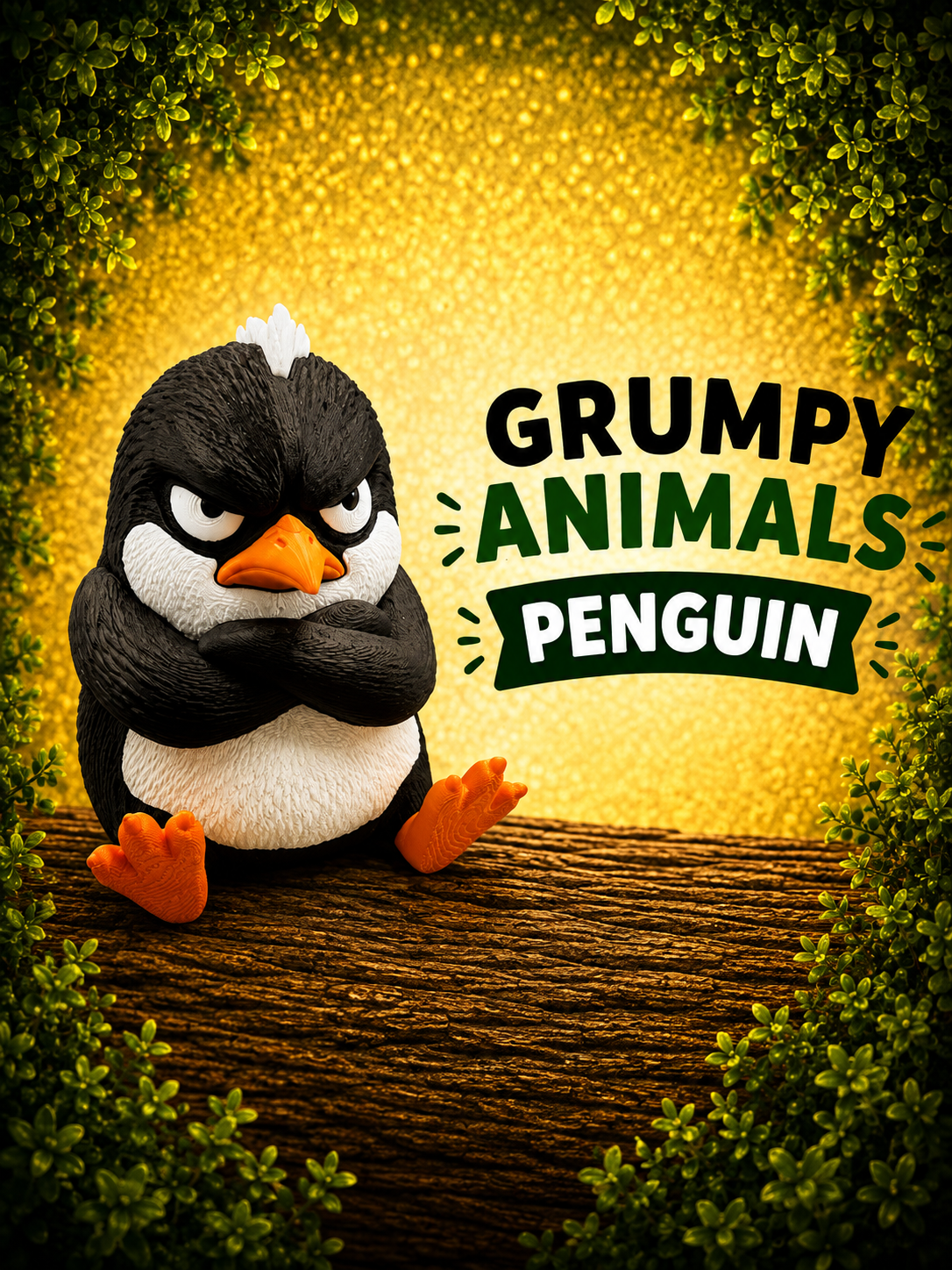 Grumpy Animals – Penguin