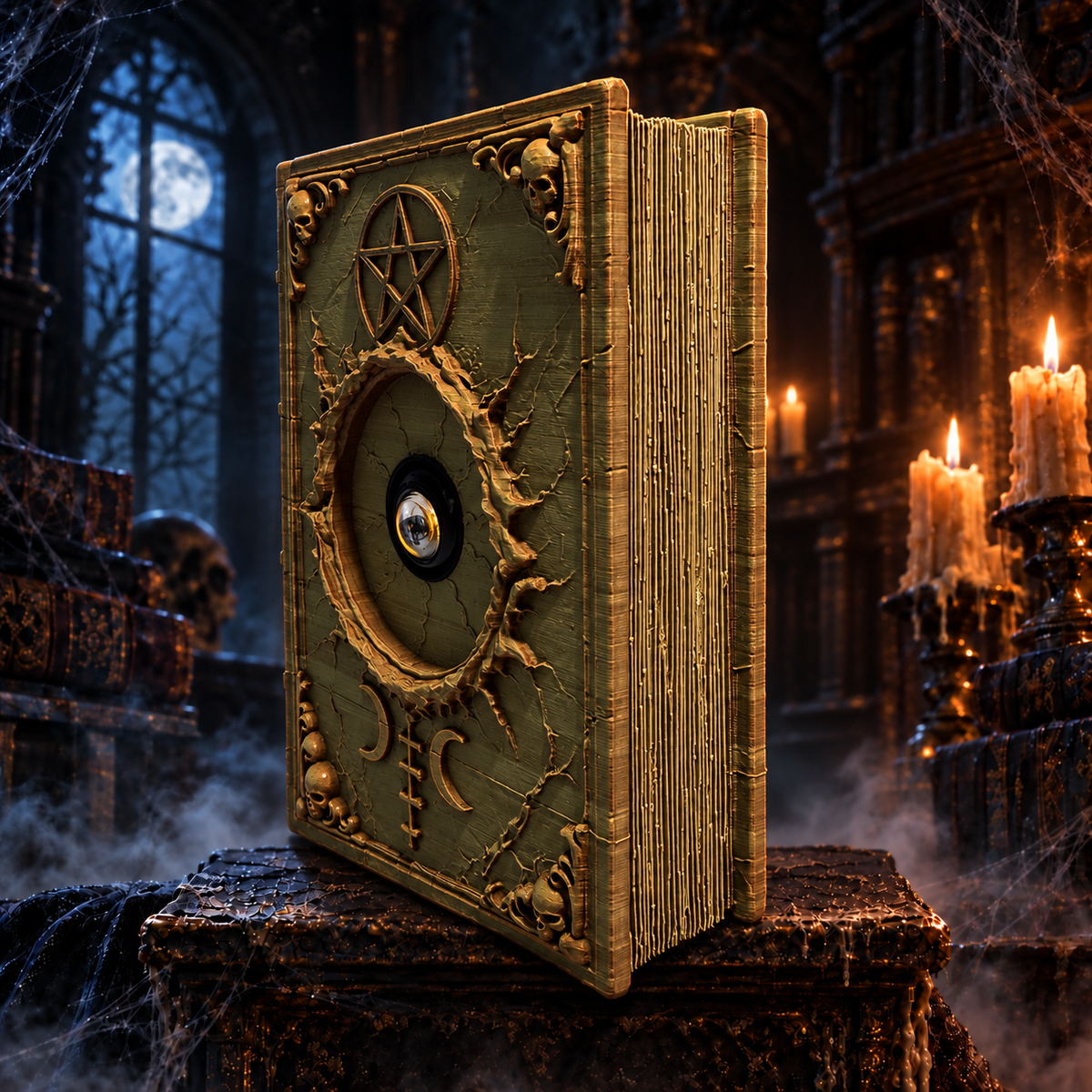 The Tome of Lt. Dan – Rechargeable Bright-Eyed 3D Book