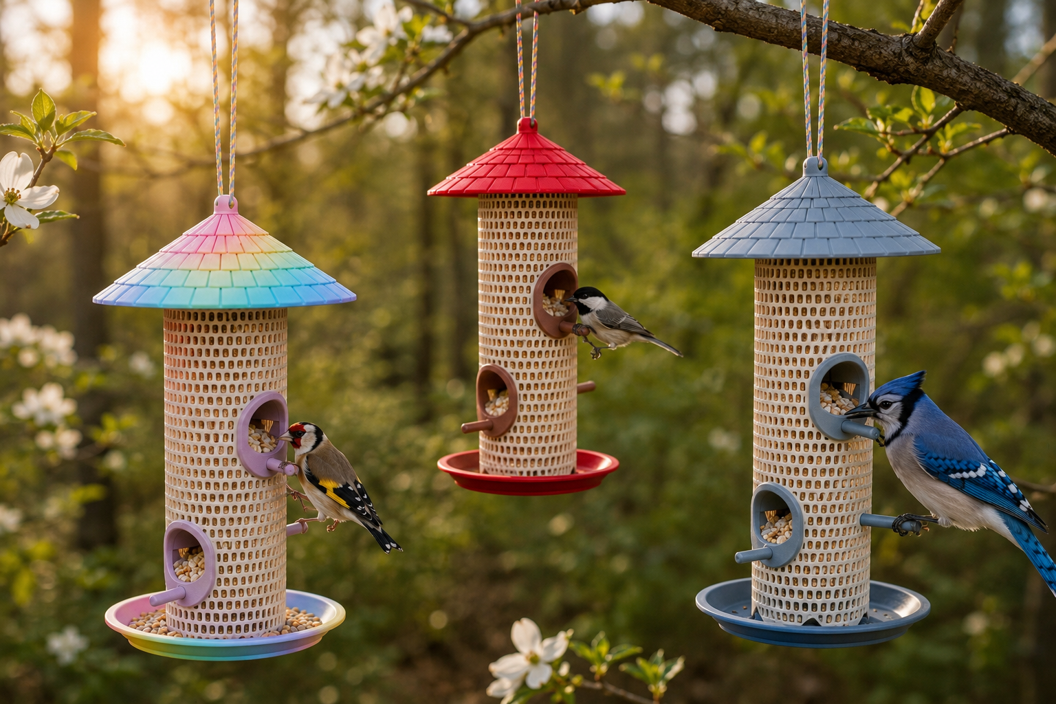 Premium Mesh Bird Feeder