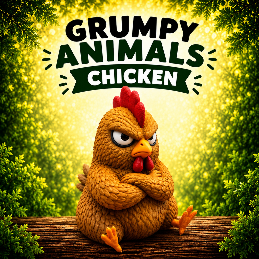 Grumpy Animals – Chicken