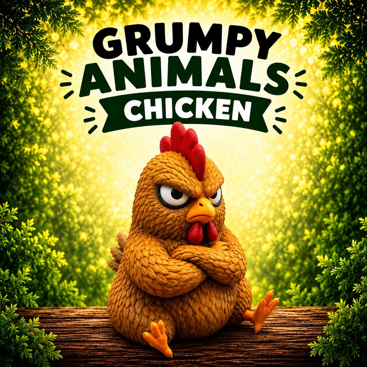 Grumpy Animals – Chicken