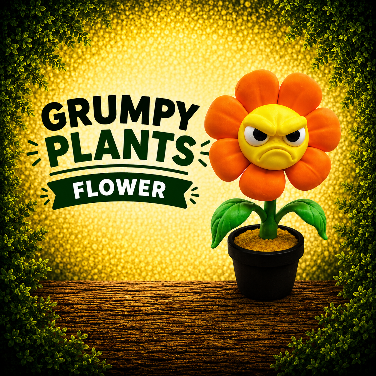 Grumpy Plants – Flower