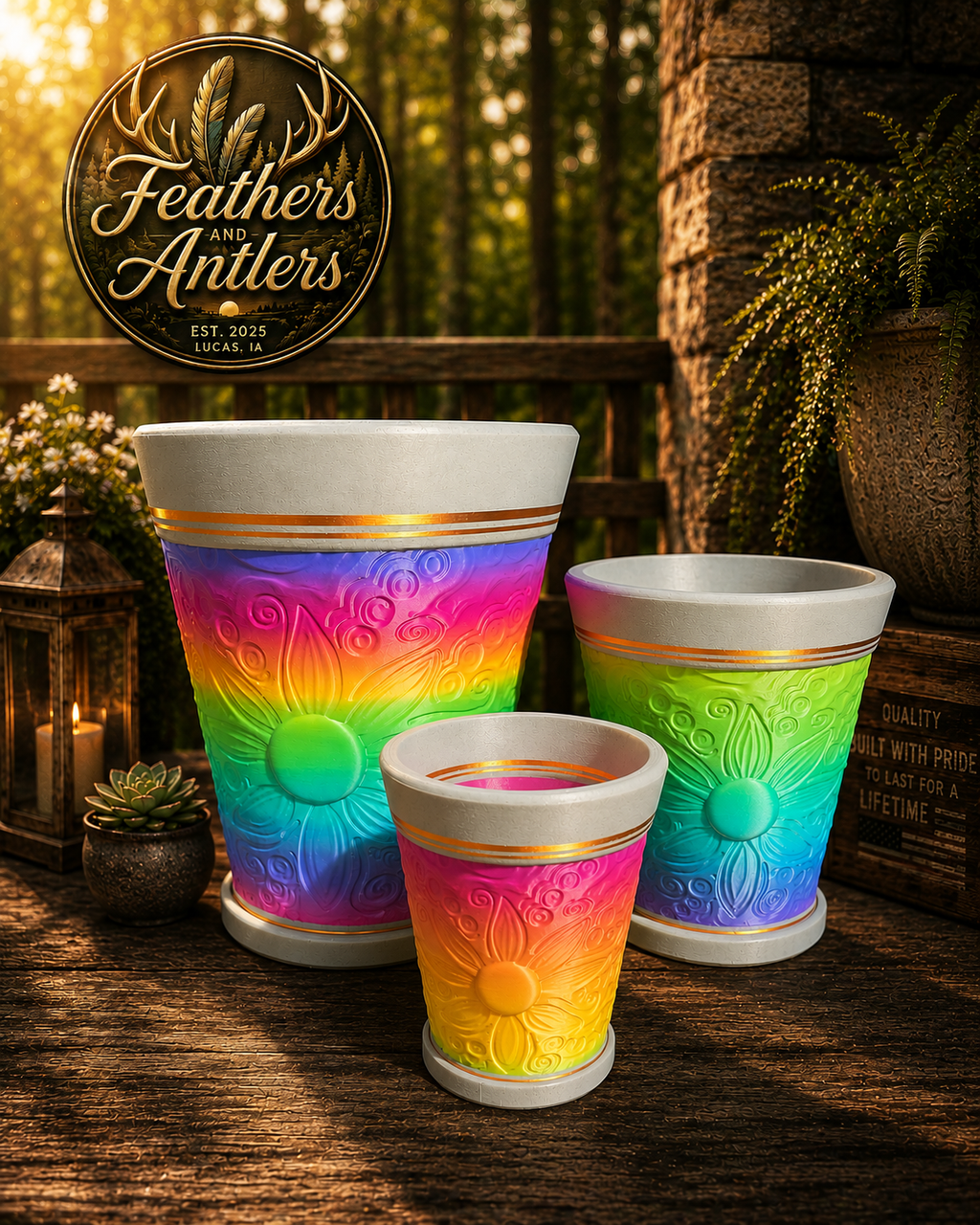 Radiant Bloom Planter