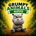 Grumpy Animals – Hippo