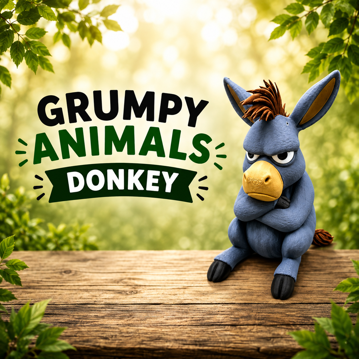 Grumpy Animals – Donkey