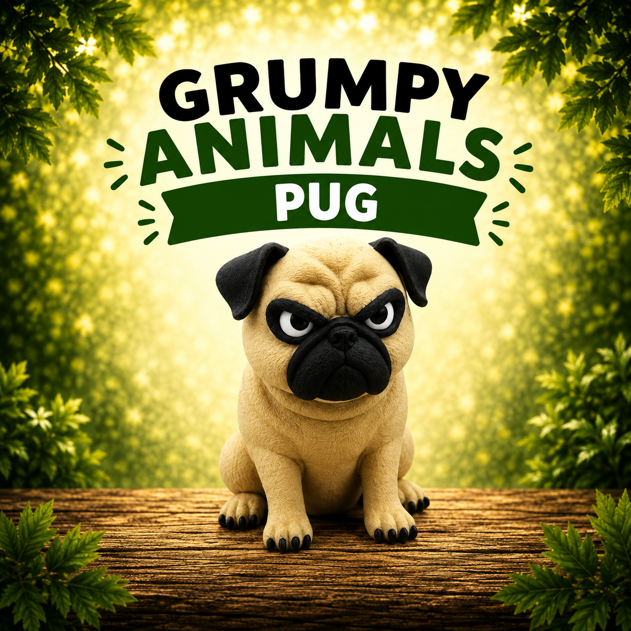 Grumpy Animals – Pug