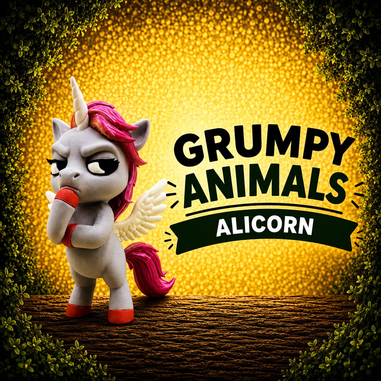 Grumpy Alicorn – Grumpy Animals Collection