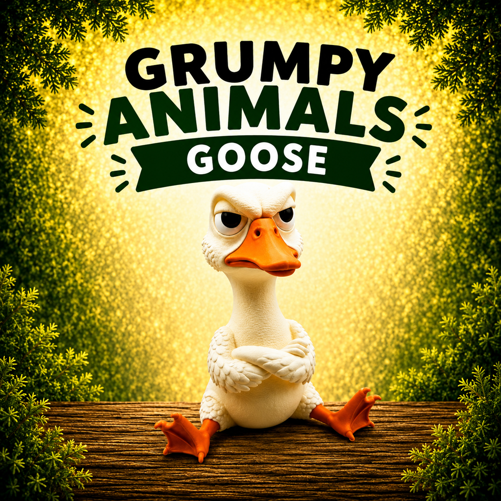 Grumpy Animals – Goose