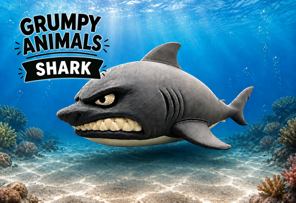 Grumpy Animals – Grumpy Shark