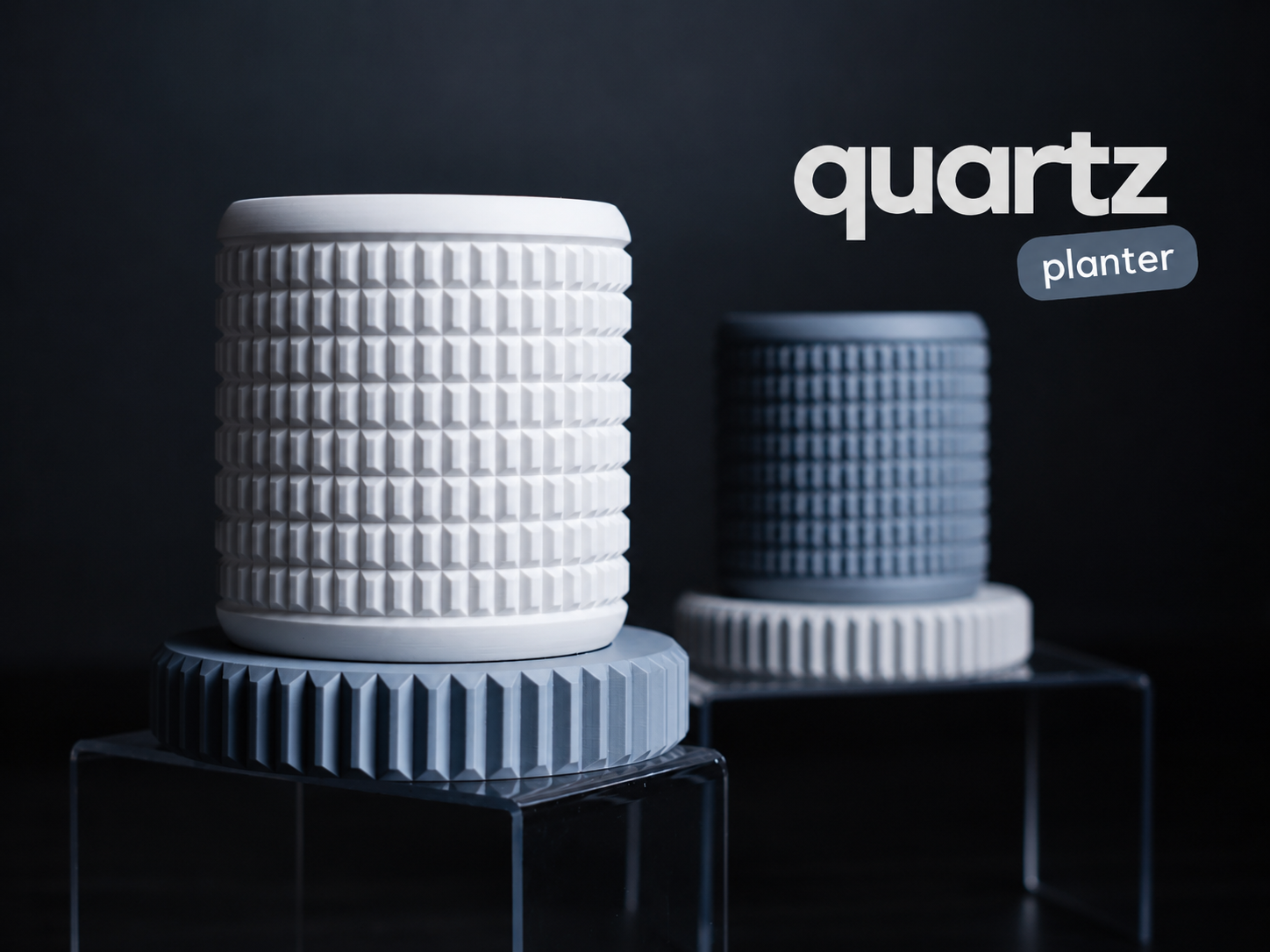 Quartz · Planter