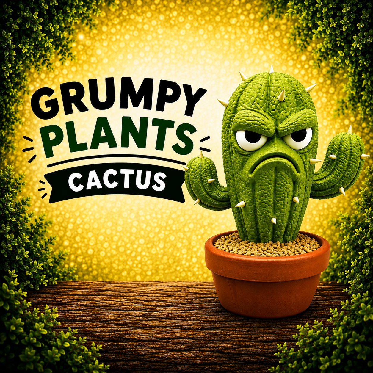 Grumpy Plants – Cactus
