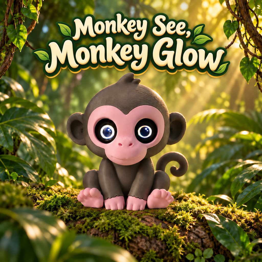 Monkey See, Monkey Glow - Zha Zha Collection