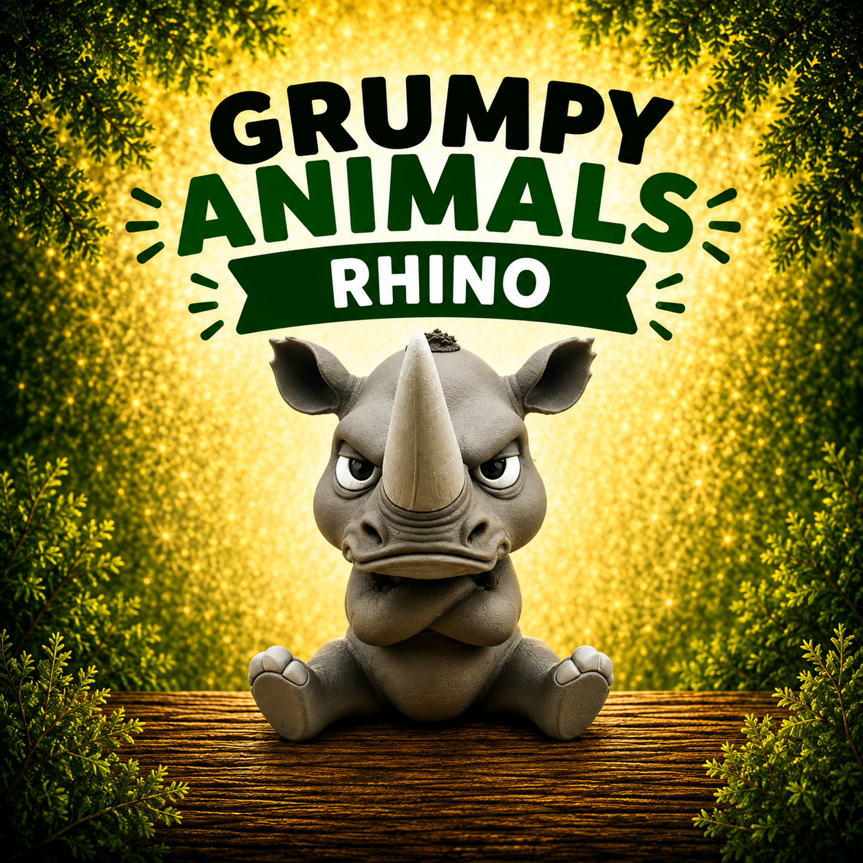 Grumpy Animals – Rhino