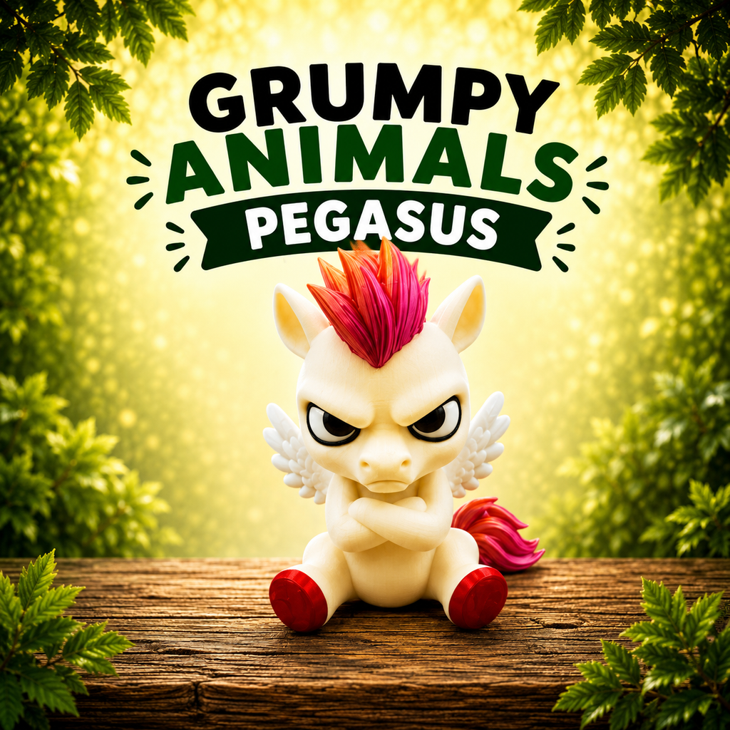 Grumpy Animals – Pegasus