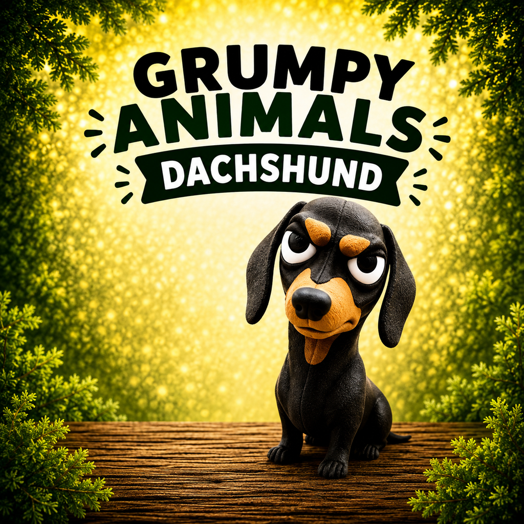 Grumpy Animals – Dachshund