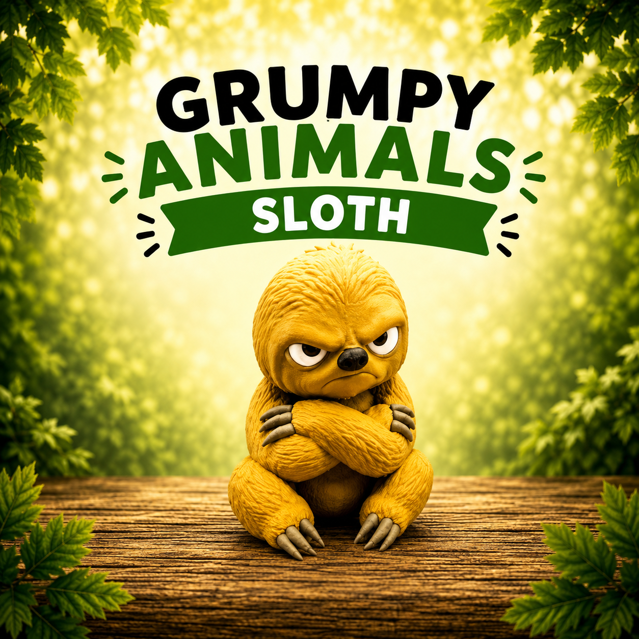 Grumpy Animals – Sloth