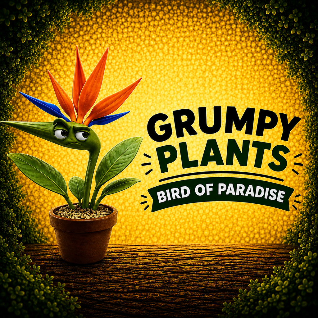 Grumpy Bird of Paradise – Grumpy Plants Collection