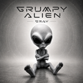 Grumpy Alien – Gray
