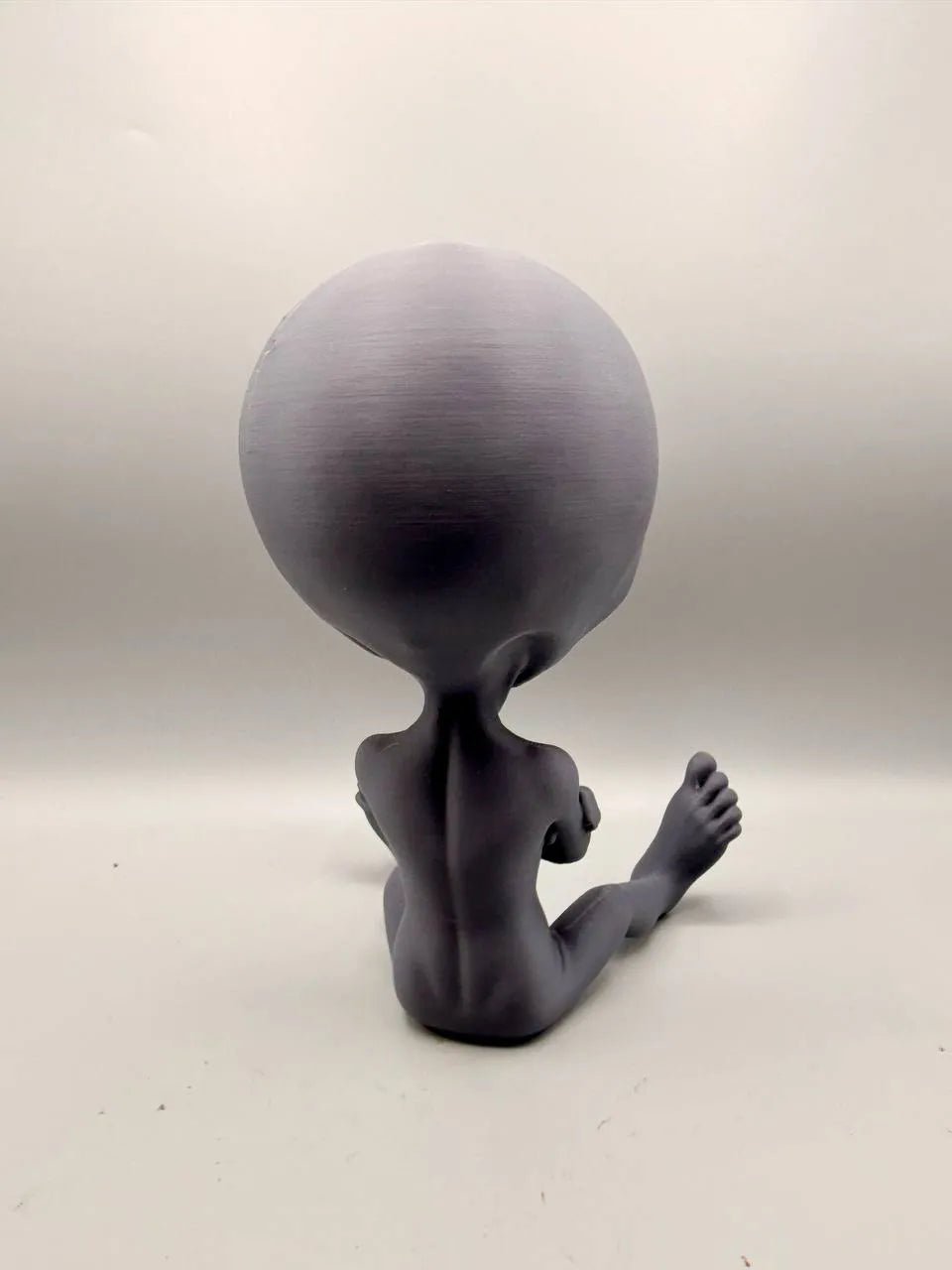 Grumpy Alien – Gray