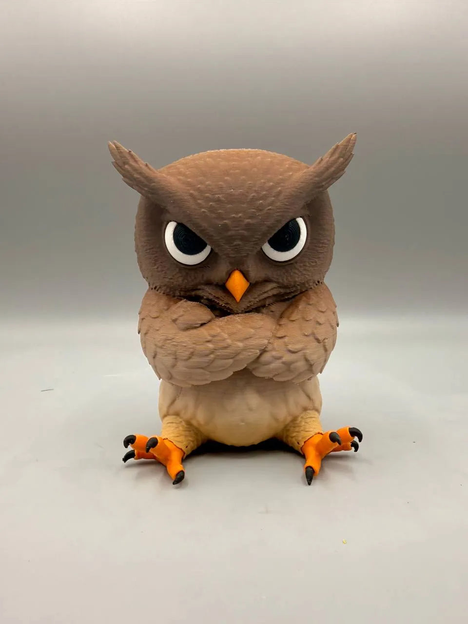 Grumpy Animals – Owl