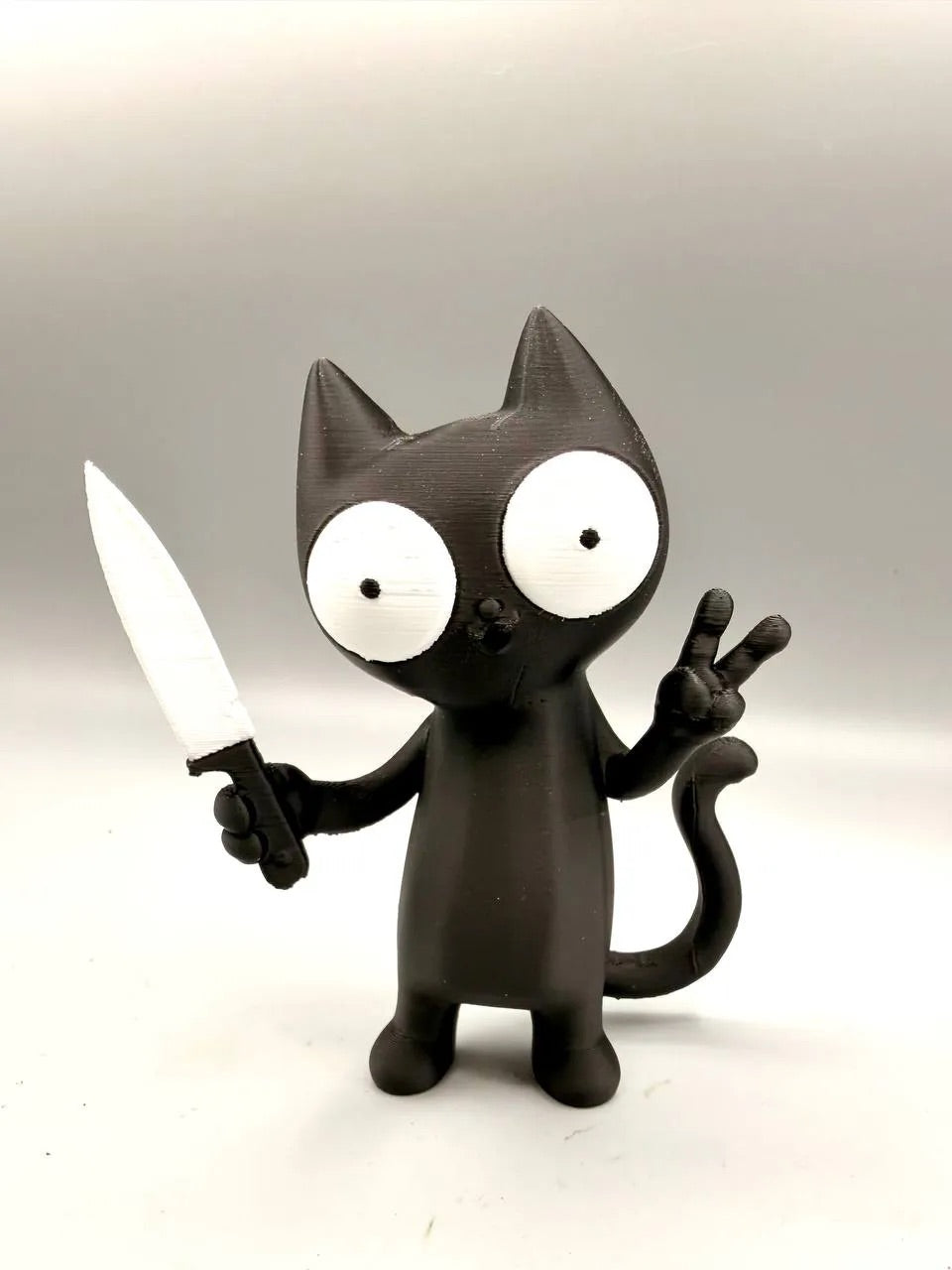 Love Cat – Funny 3D Printed Cat Figurine