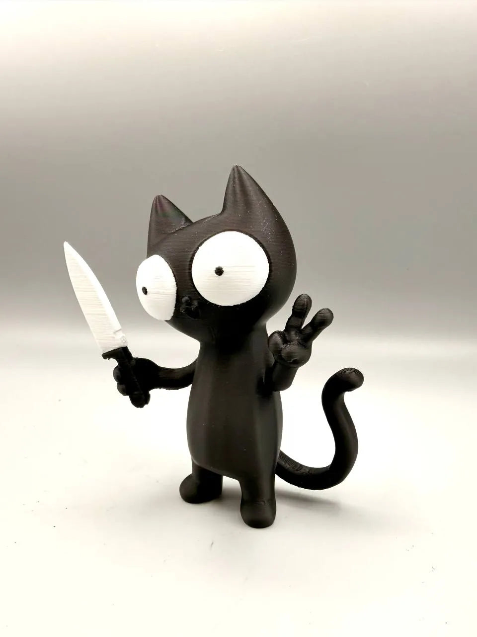 Love Cat – Funny 3D Printed Cat Figurine