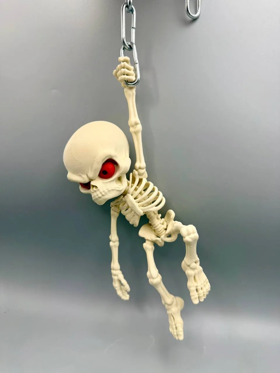 Grumpy Monsters Hanging Skeleton – Halloween Décor