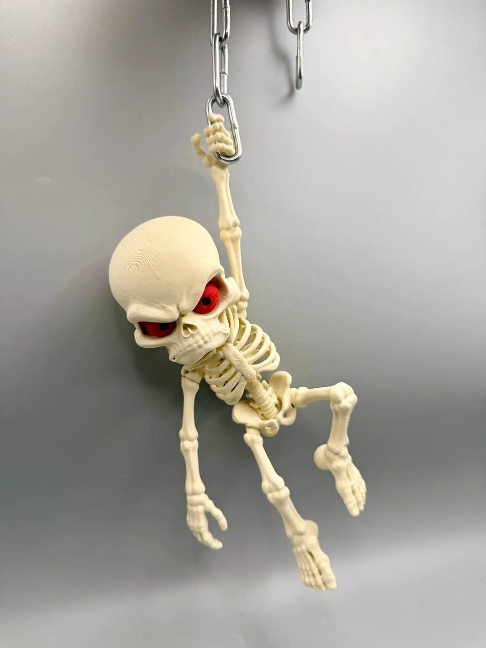 Grumpy Monsters Hanging Skeleton – Halloween Décor
