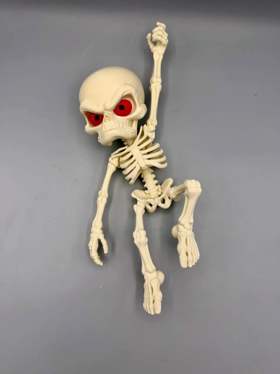 Grumpy Monsters Hanging Skeleton – Halloween Décor