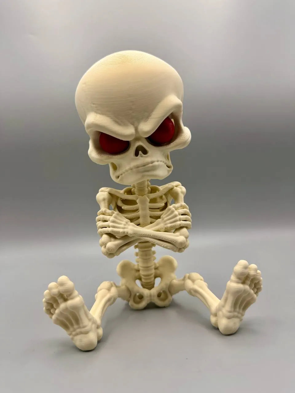 Grumpy Monsters Skeleton – Halloween Décor